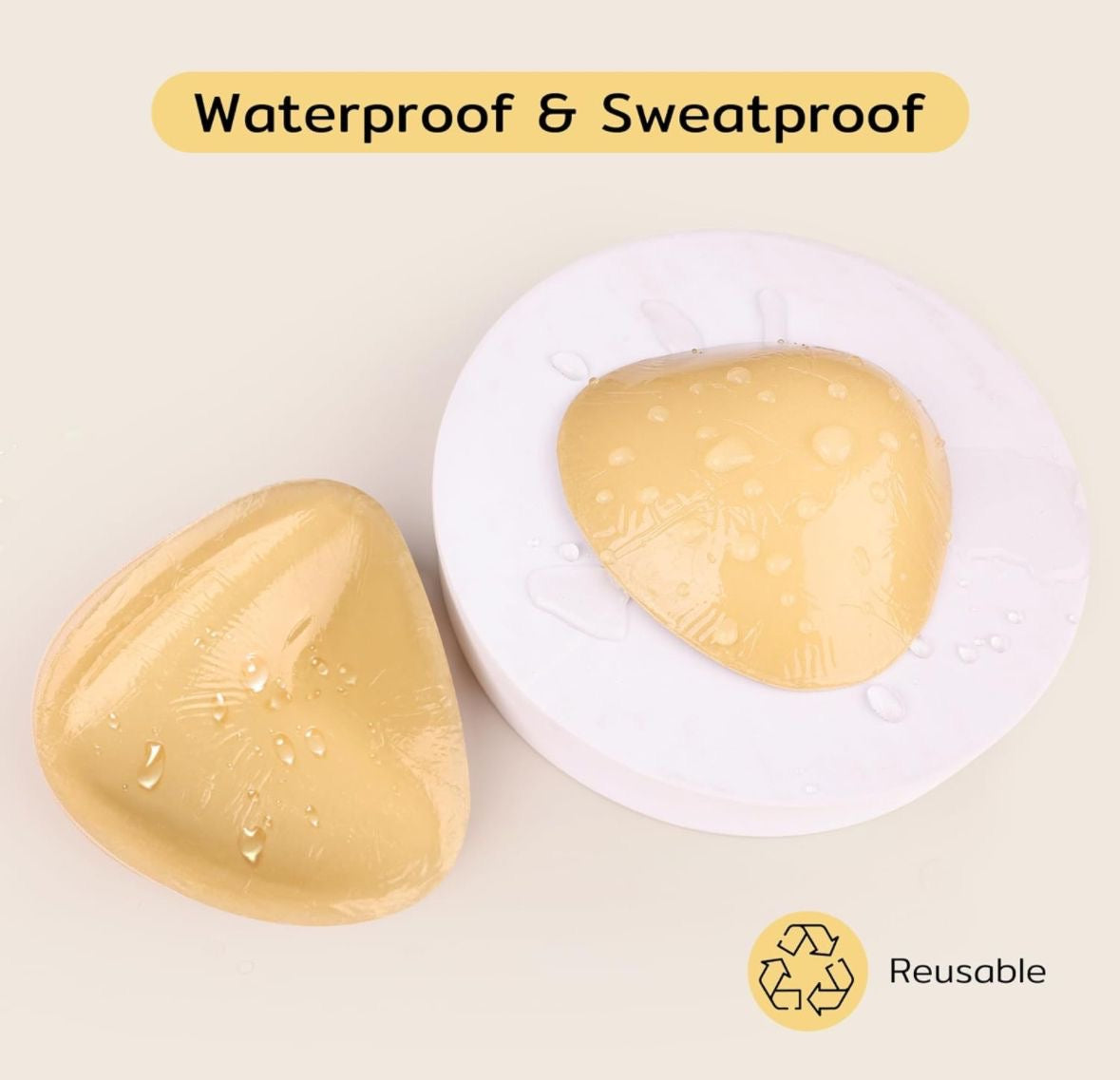Bra Lift Insert Pads - Reusable & Comfortable