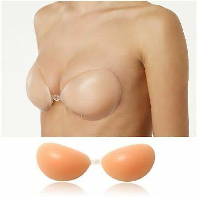 Adhesive Silicone Push-up Strapless Bra