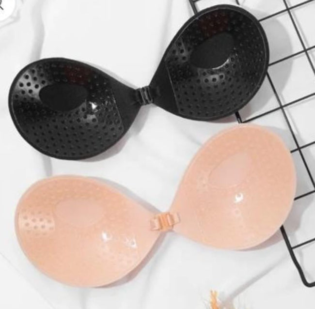 Round Adhesive Push-up Strapless Bra