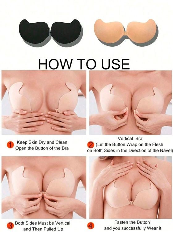 Mango Adhesive Push-up Strapless Bra