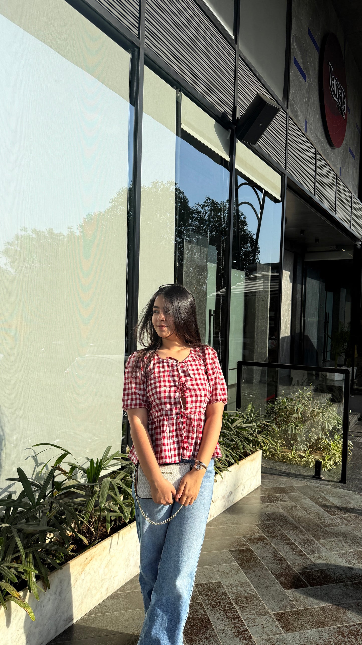 3 Knot Top - Red/Blue