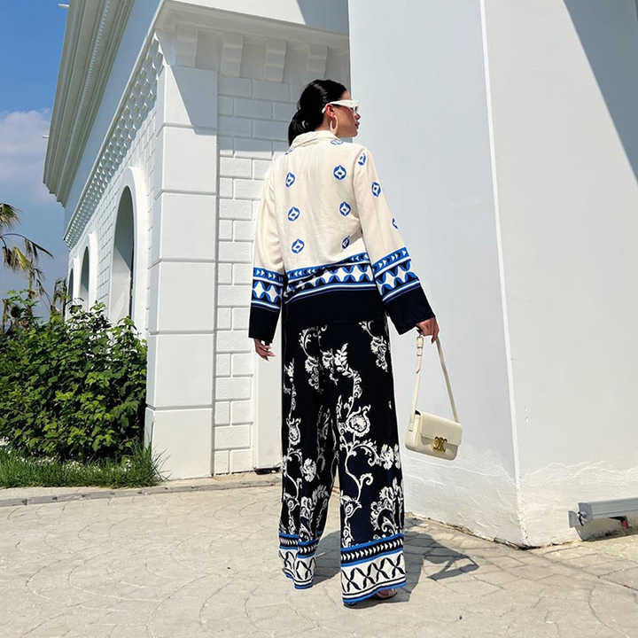 Neema Indigo Co-ord Set