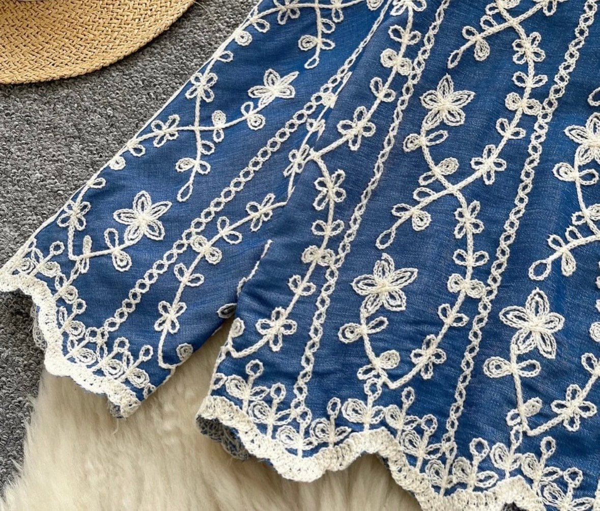 Ava Embroided Shirt