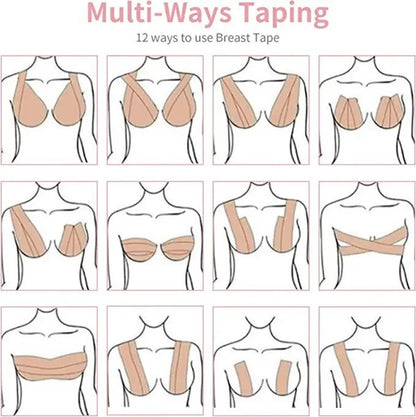 Body Tape - Buy 1 Get 1  (With Free pasties)
