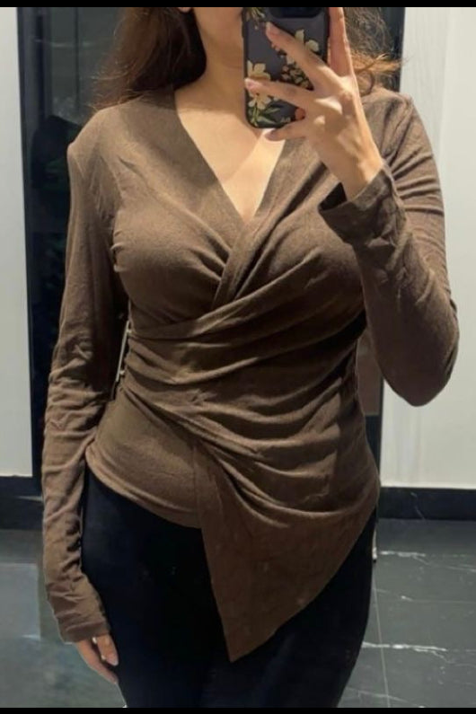 Wrap Tunic Top