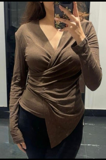 Wrap Tunic Top