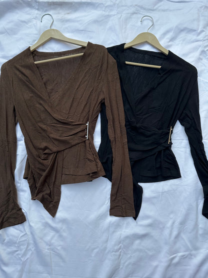 Wrap Tunic Top