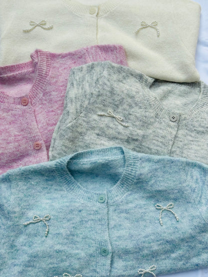 Pearl Bow sweater