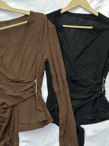 Wrap Tunic Top