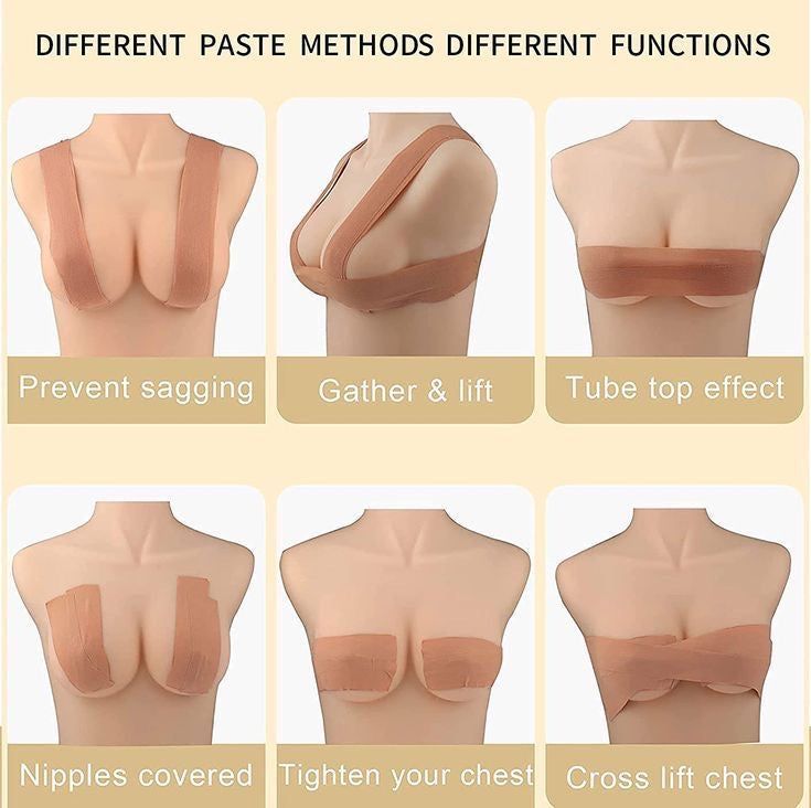 Body Tape - Buy 1 Get 1  (With Free pasties)