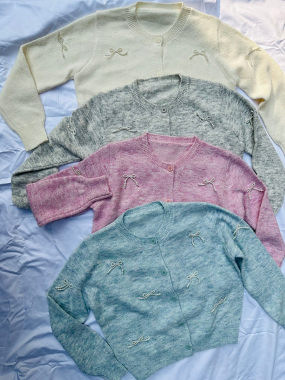 Pearl Bow sweater