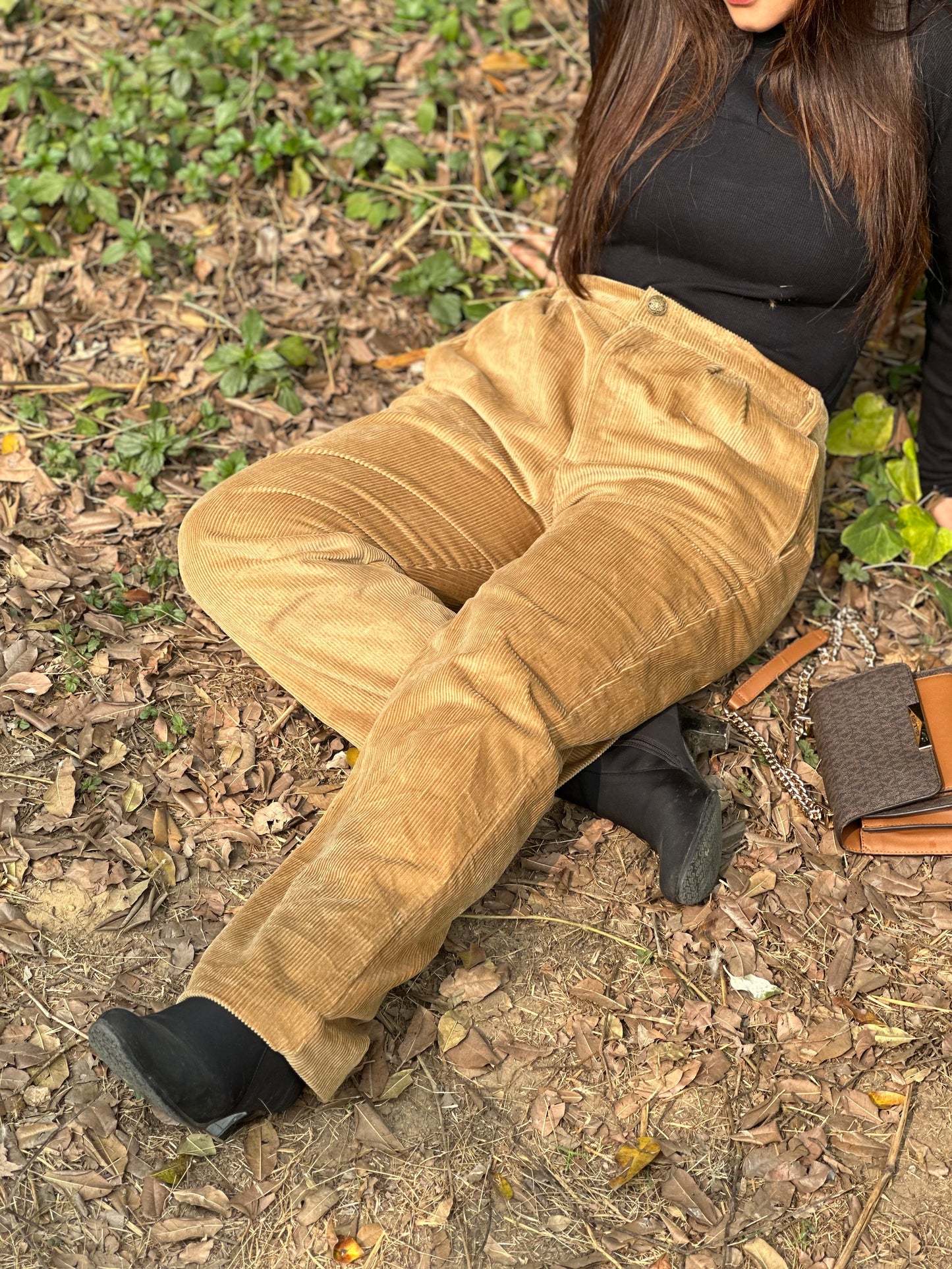 Light Brown Corduroy Pants