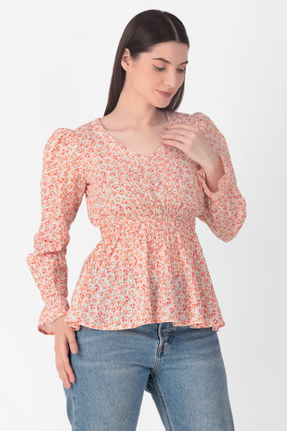 Bloom Orange Top