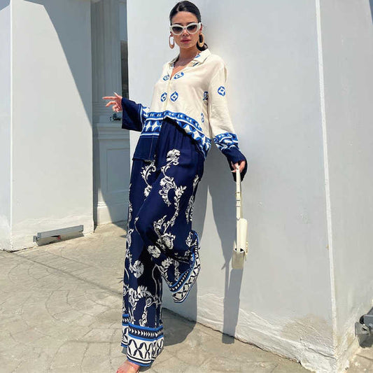 Neema Indigo Co-ord Set